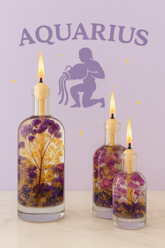 Aquarius - Oil Candle