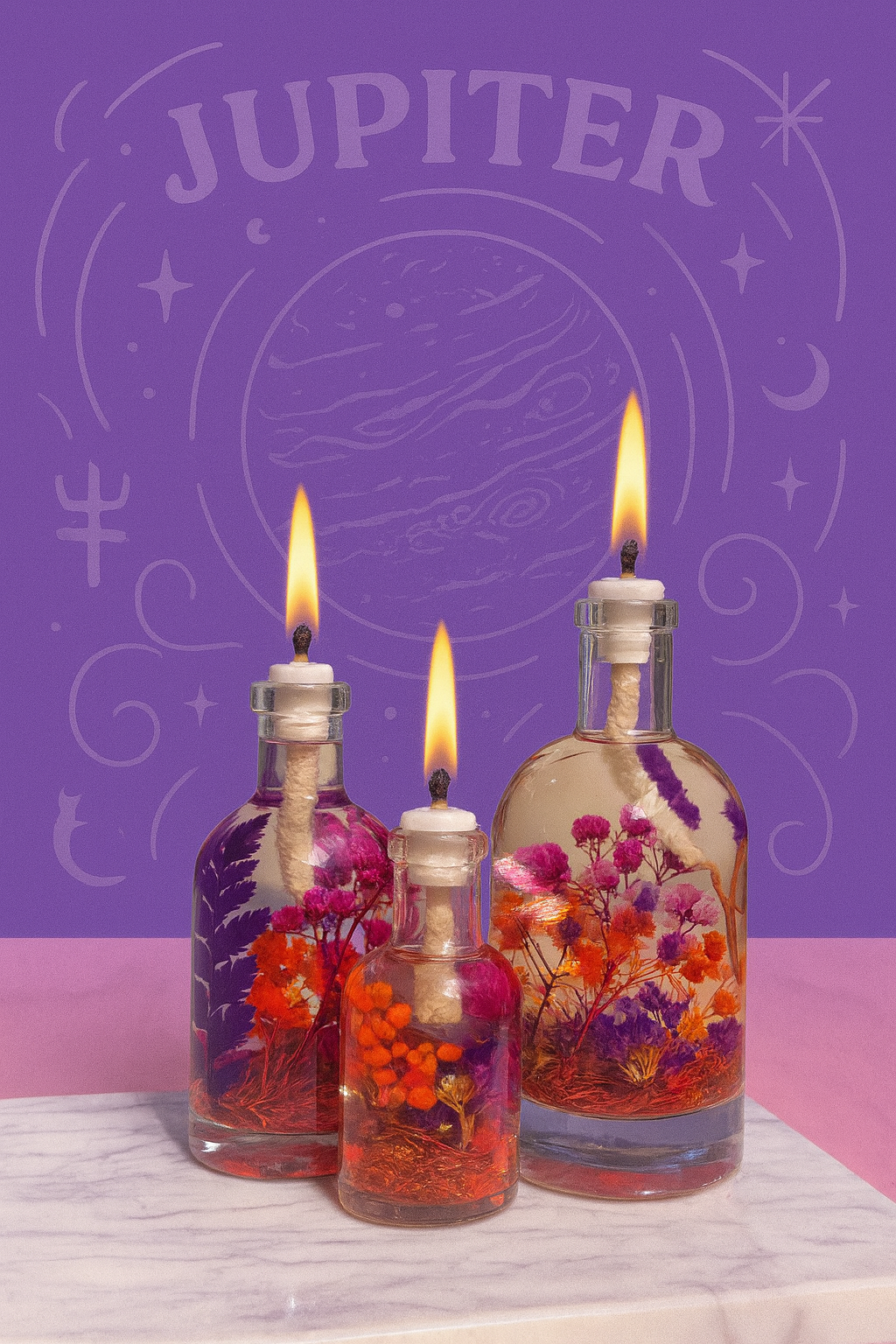 Jupiter - Oil Candle