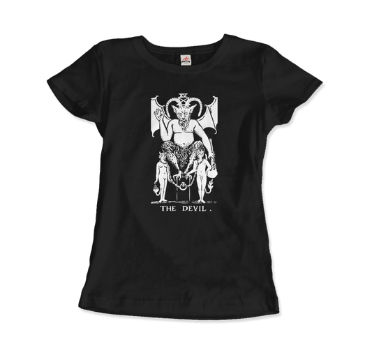The Devil Tarot Card Design T-Shirt-10